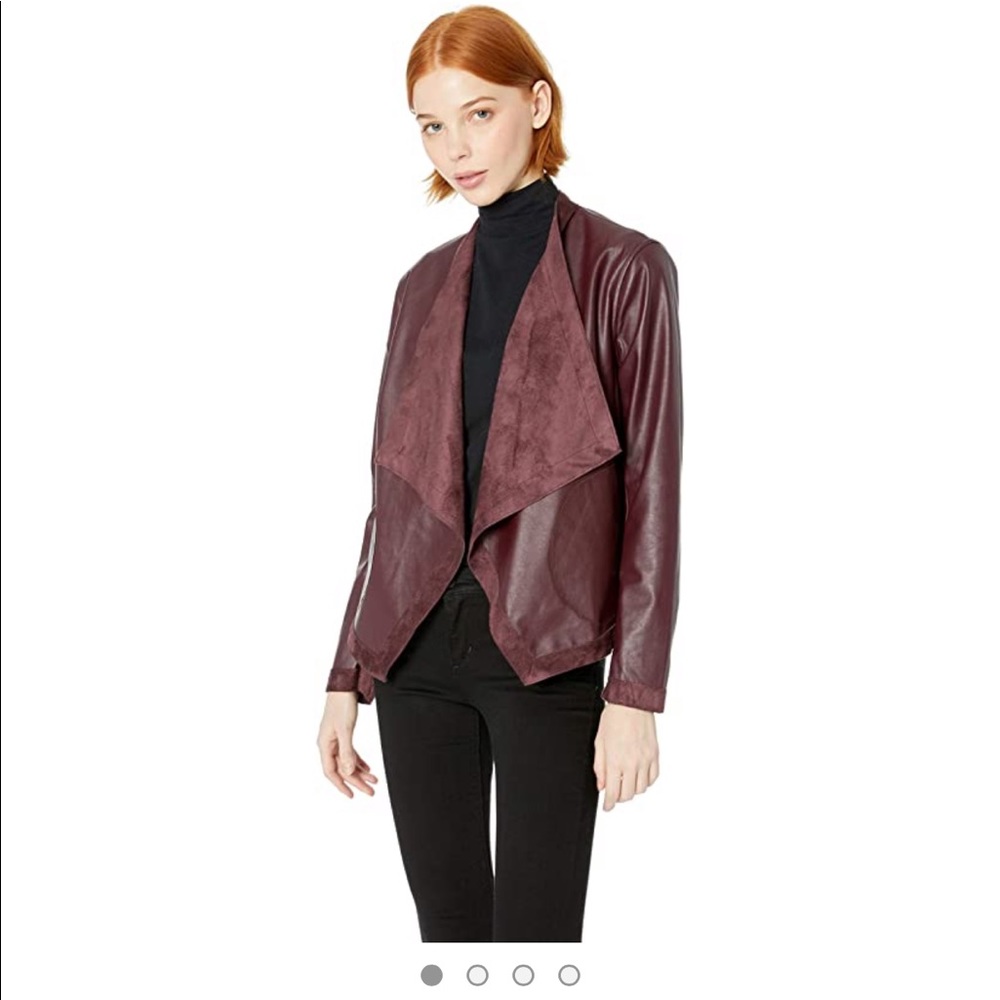 BB Dakota Teagan Reversible Drape Front Jacket